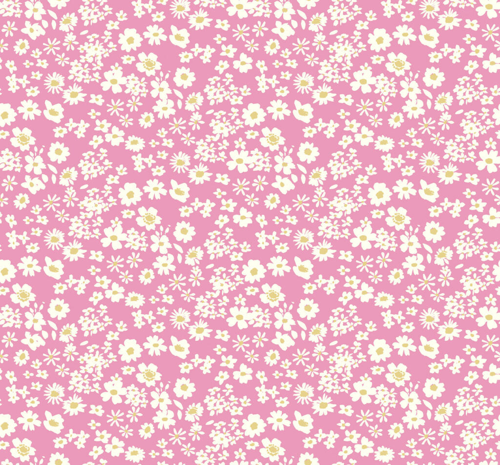Ditsy - Rose | Flower Collection | Lewis & Irene | Cotton Fabric | BG040