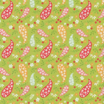Raspberry Summer | Mint Col. 17 | Raspberry Summer Collection | Moda | Cotton Fabric | 37691