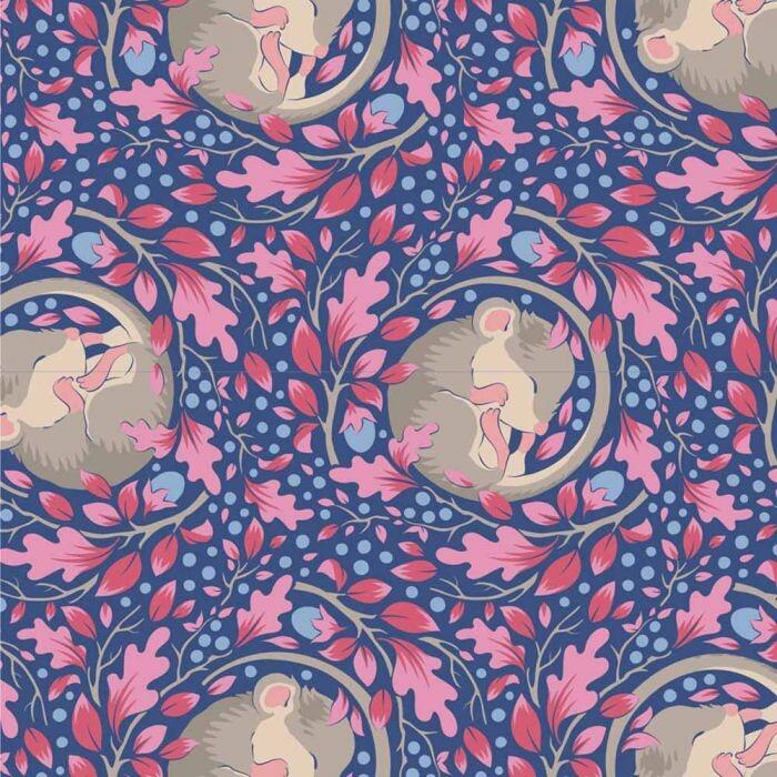 Slumbermouse Denim | Hibernation | Tilda | Cotton Fabric | 100521