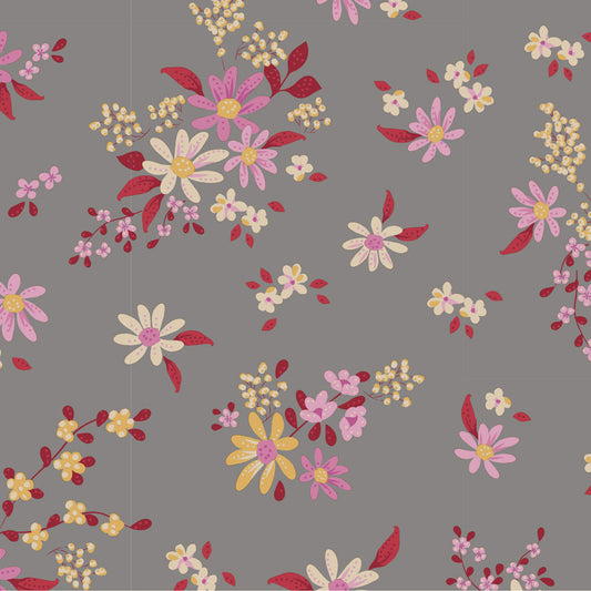 Daisyfield Basics Grey | Chic Escape | Tilda | Cotton Fabric | 110052