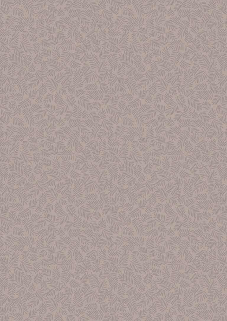 Mini Leaves on Light Cocoa | Botanical Oasis | Lewis & Irene | Cotton Fabric | A983C