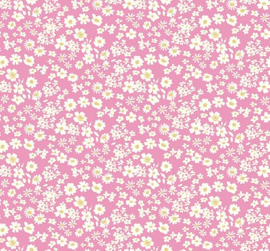 Ditsy - Rose | Flower Collection | Lewis & Irene | Cotton Fabric | BG040