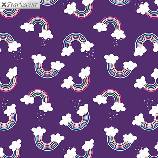 Unicorn Magic Rainbows | Benartex Magic Rainbows | Cotton Fabric | CP9797