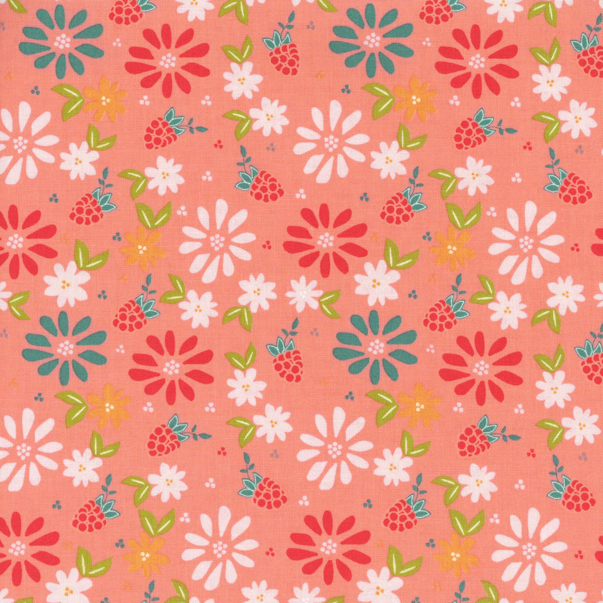 Raspberry Summer | Raspberry Col. 12 | Raspberry Summer Collection | Moda | Cotton Fabric | 37690